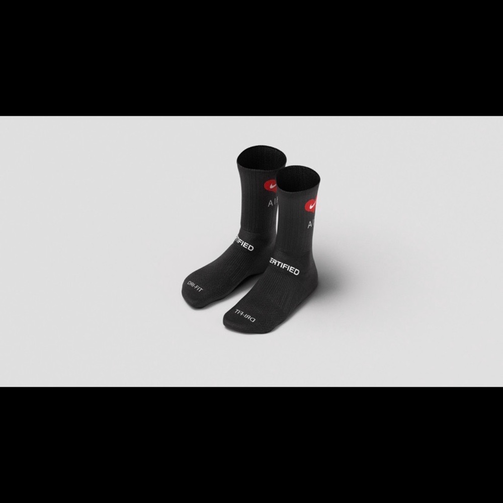 Nike Drake CLB  Socks 3 pair pack NWT Size Large